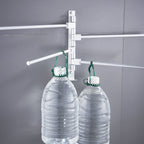 2-piece towel bar made of stainless steel Modern 13.6" B bathroom accessory set