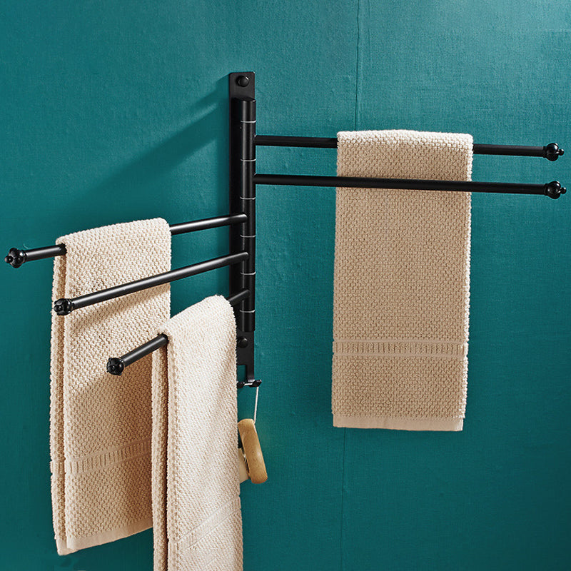 2-piece towel bar made of stainless steel Modern 13.6" B bathroom accessory set