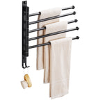 2-piece towel bar made of stainless steel Modern 13.6" B bathroom accessory set