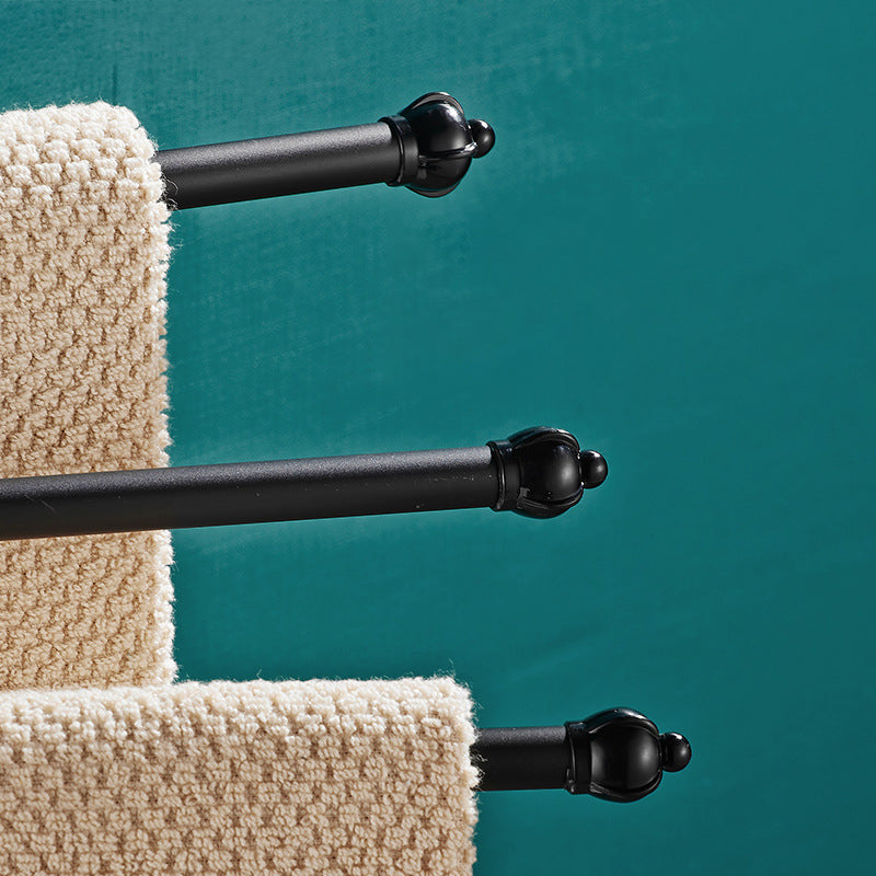 2-piece towel bar made of stainless steel Modern 13.6" B bathroom accessory set