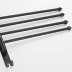 2-piece towel bar made of stainless steel Modern 13.6" B bathroom accessory set