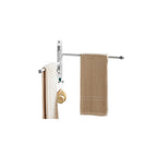 2-piece towel bar made of stainless steel Modern 13.6" B bathroom accessory set