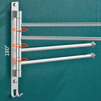 2-piece towel bar made of stainless steel Modern 13.6" B bathroom accessory set