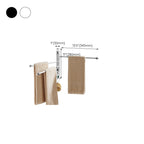2-piece towel bar made of stainless steel Modern 13.6" B bathroom accessory set