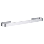 Contemporary 2-piece bathroom accessory set aluminum stainless steel towel bar