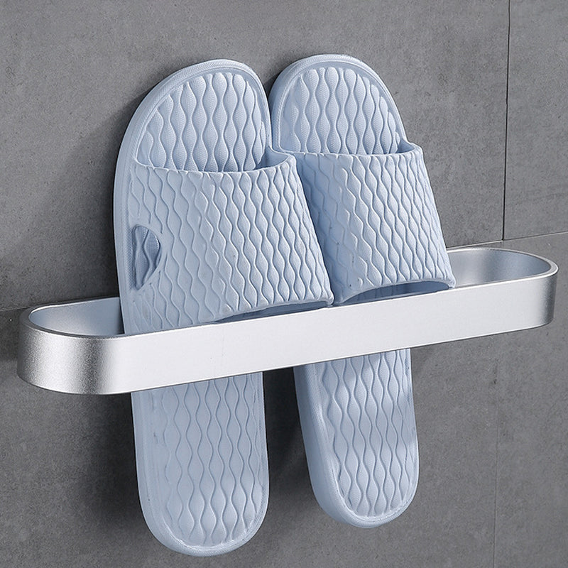 Contemporary 2-piece bathroom accessory set aluminum stainless steel towel bar