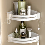 White Bathroom Accessory Set Contemporary Aluminum Bathroom Accessory Kit with Towel Holder