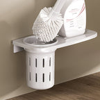 White Bathroom Accessory Set Contemporary Aluminum Bathroom Accessory Kit with Towel Holder