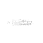 White Bathroom Accessory Set Contemporary Aluminum Bathroom Accessory Kit with Towel Holder