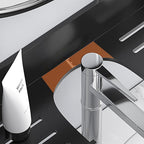 2-piece modern bathroom hardware set bathroom shelf