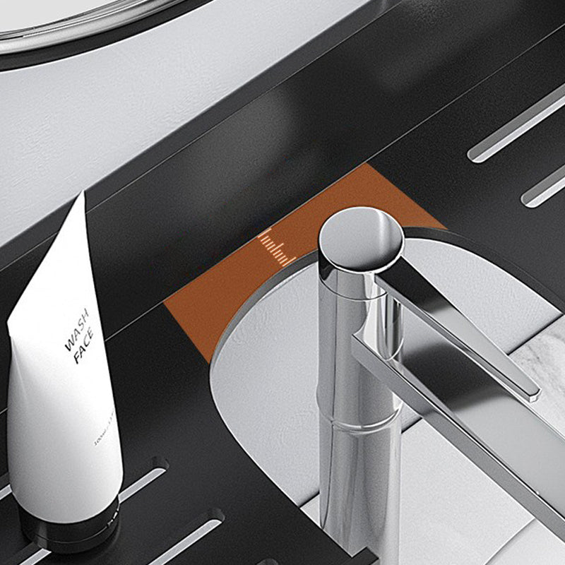2-piece modern bathroom hardware set bathroom shelf