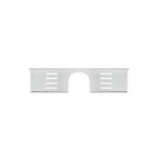 2-piece modern bathroom hardware set bathroom shelf