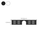 2-piece modern bathroom hardware set bathroom shelf