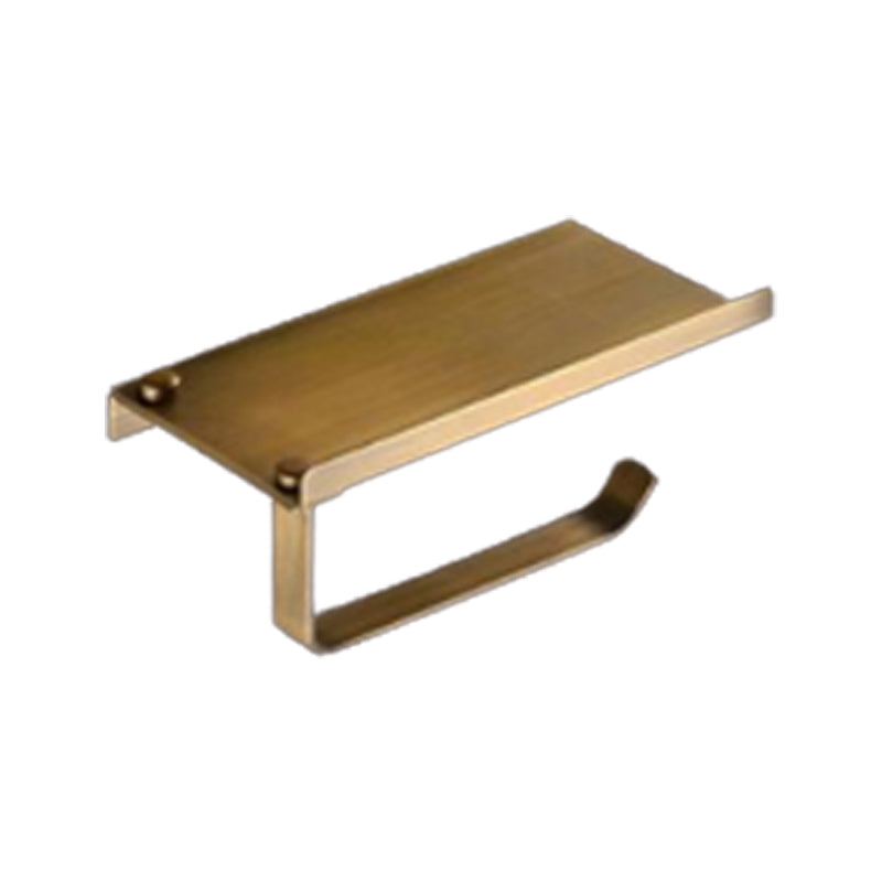 Traditional Bathroom Accessory Set Gold Paper Holder Bathroom Set
