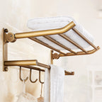 Traditional Bathroom Accessory Set Gold Paper Holder Bathroom Set