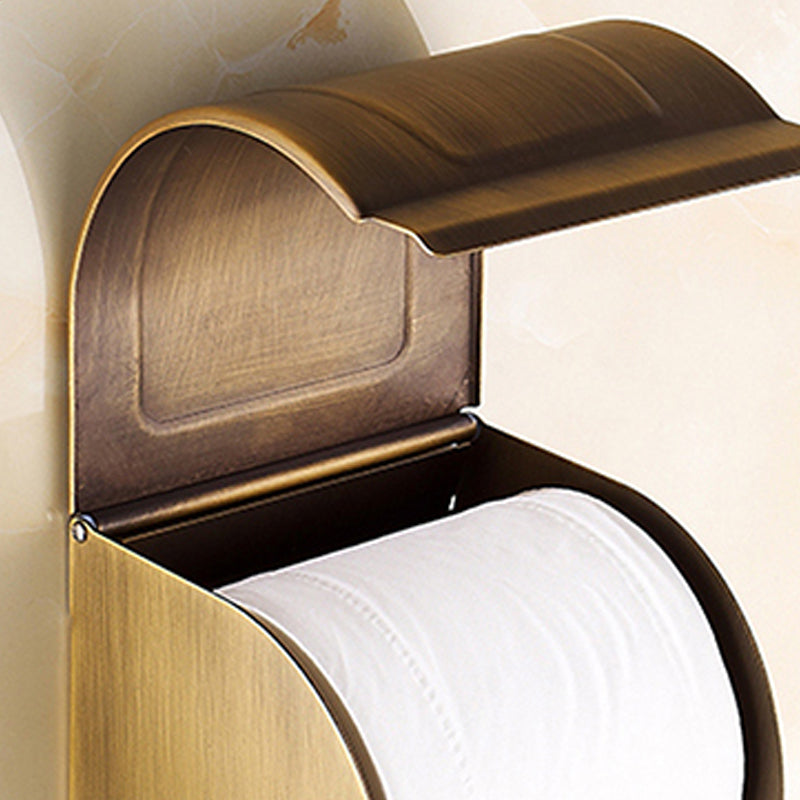 Traditional Bathroom Accessory Set Gold Paper Holder Bathroom Set