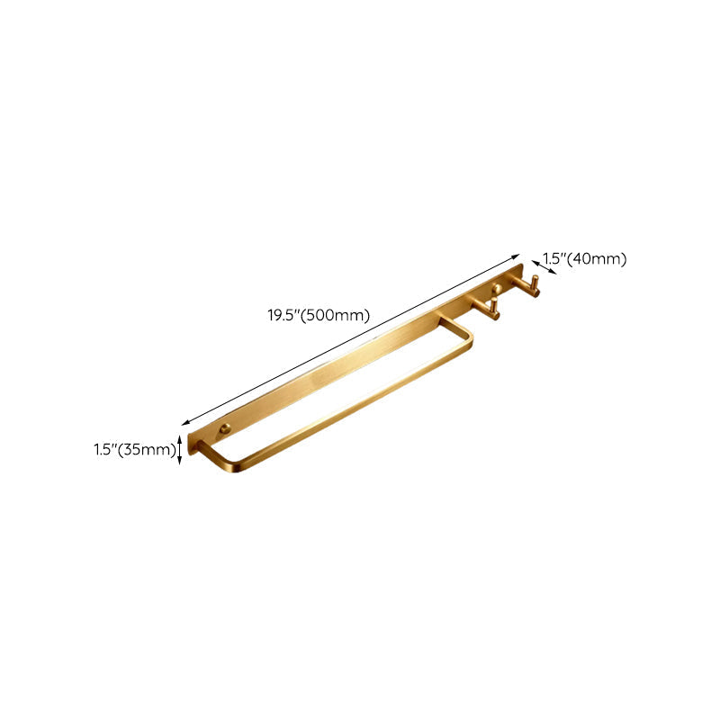 Traditional Bathroom Accessory Set Gold Paper Holder Bathroom Set