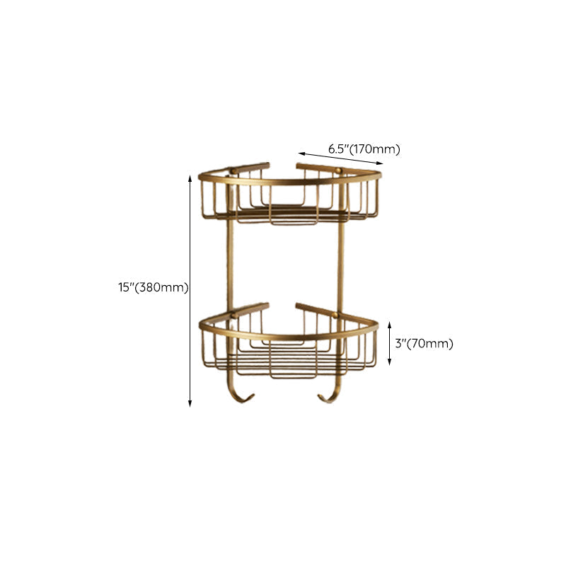 Traditional Bathroom Accessory Set Gold Paper Holder Bathroom Set