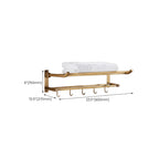 Traditional Bathroom Accessory Set Gold Paper Holder Bathroom Set
