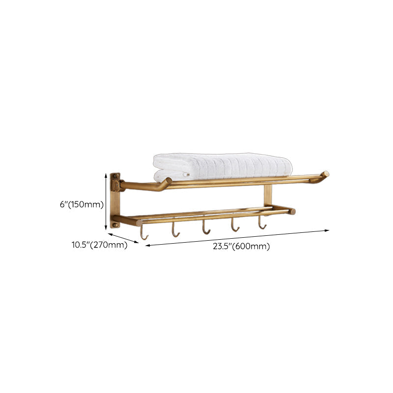 Traditional Bathroom Accessory Set Gold Paper Holder Bathroom Set