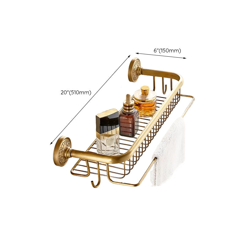 Traditional Bathroom Accessory Set Gold Paper Holder Bathroom Set