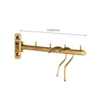 Traditional Bathroom Accessory Set Gold Paper Holder Bathroom Set