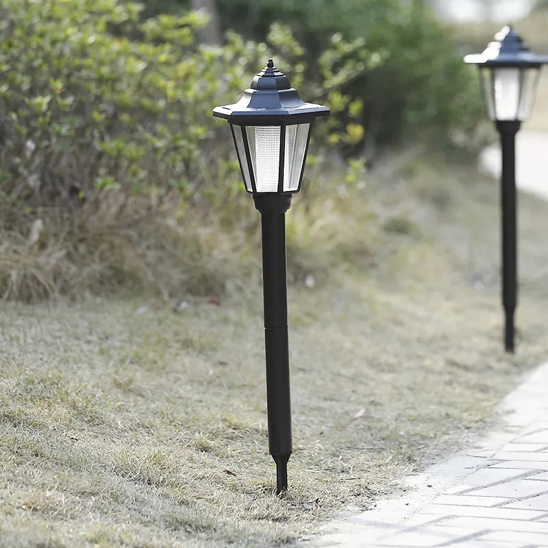 Solar Garden Lantern with LED – Outdoor Lighting for Terrace & Garden in Classic Lamp Design