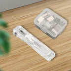Mini-stapler — Reusable tool for stapling paper without damage
