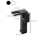 Single-Handle Basin Faucet 1-Hole Widely Used Bathroom Sink Faucet with LED Lighting