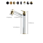Bathroom faucet Glam Style Single lever mixer for bathroom