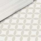 Square Interior Vinyl Floor Peel and Stick Coin Hole Graphic Waterproof Vinyl Floor