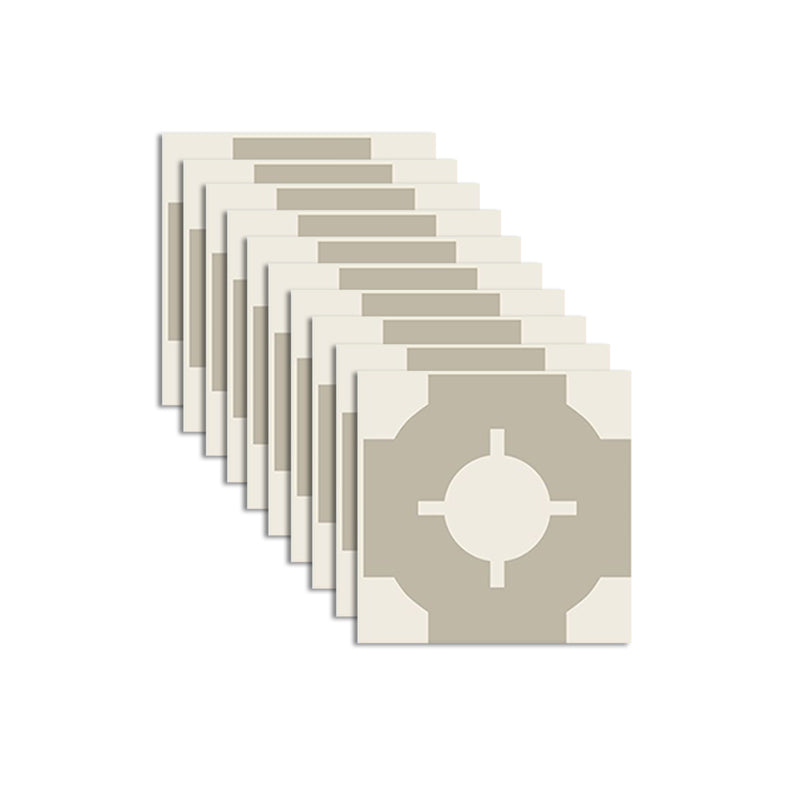 Square Indoor Print Vinyl Floor Peel and Stick Waterproof Vinyl Floor