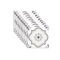 Square Indoor Vinyl Flooring Self-adhesive Flower Pattern Waterproof Vinyl Flooring