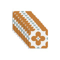 Square Inner Layer Vinyl Flooring Flower Pattern Peel and Stick Waterproof Vinyl Flooring