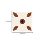 Indoor Vinyl Flooring Floral Pattern Peel and Stick Waterproof Square Vinyl Floor