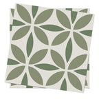 Indoor Vinyl Tiles Flower Pattern Peel and Stick Waterproof Square Vinyl Tile
