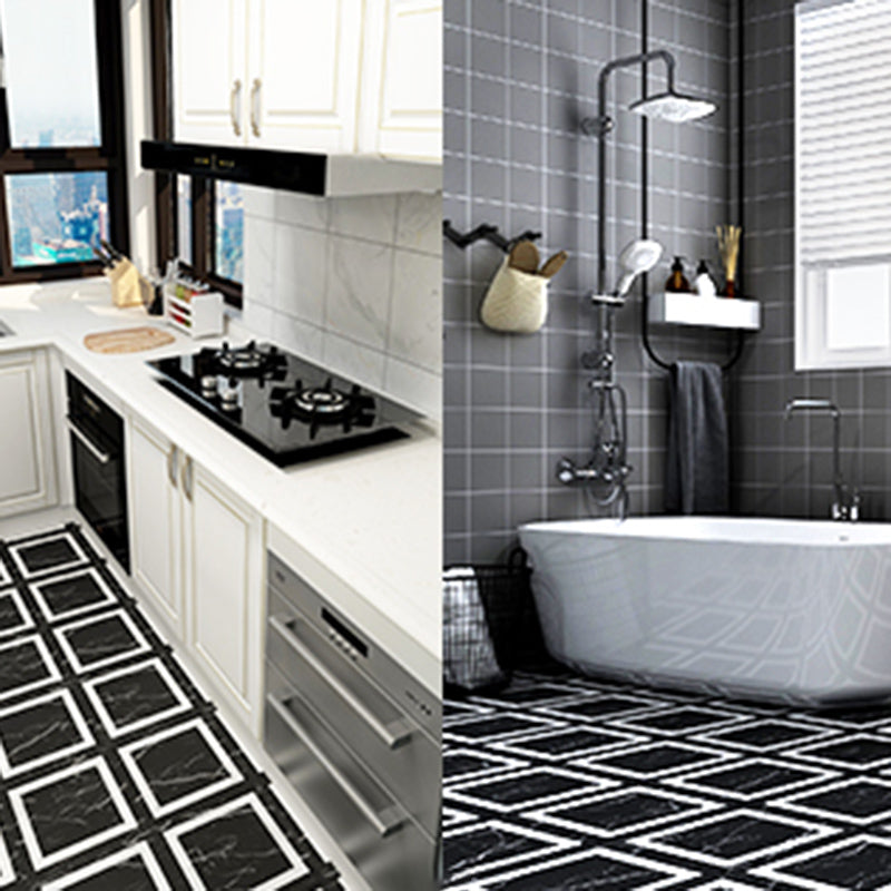 Peel and Stick Vinyl flooring Matte vinyl flooring with square edge