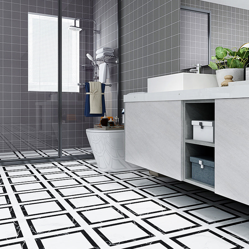 Peel and Stick Vinyl flooring Matte vinyl flooring with square edge
