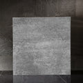 Square PVC flooring Peel & Stick stone design vinyl floor for the living room