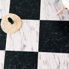 Square PVC flooring Peel & Stick stone design vinyl flooring for the living room