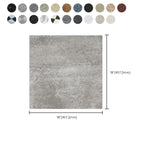 Square PVC flooring Peel & Stick stone design vinyl floor for the living room