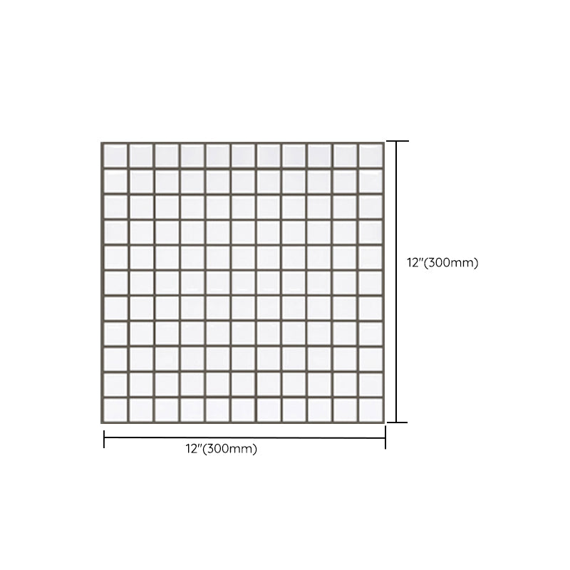 Peel and Stick Subway Tiles Waterproof Plastic Tile Rectangular Peel & Stick Tile for the Kitchen