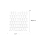 Peel and Stick Subway Tiles Waterproof Plastic Tile Rectangular Peel & Stick Tile for the Kitchen