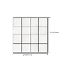 Peel and Stick Subway Tiles Waterproof Plastic Tile Rectangular Peel & Stick Tile for the Kitchen