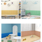 3D Embossed Foam Wall Panel Living Room Waterproof Wall Panel