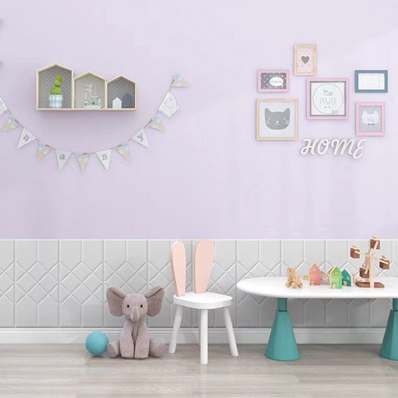3D Embossed Foam Wall Panel Living Room Waterproof Wall Panel
