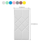 3D Embossed Foam Wall Panel Living Room Waterproof Wall Panel