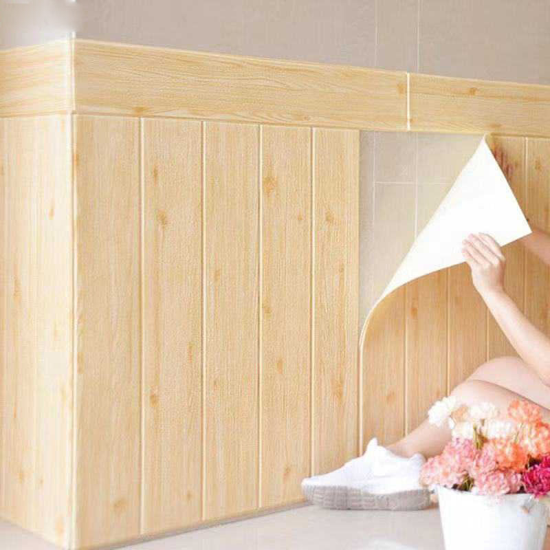 Living Room Wall Paneling for Peeling and Attaching 3D Embossed Wall Paneling