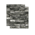 Country House Wall Shelf 3D Brick Living Room Wall Panel Set of 2