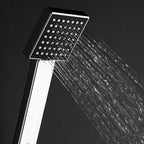 Square Handheld Showerhead Leakproof Wall-Mounted Showerhead